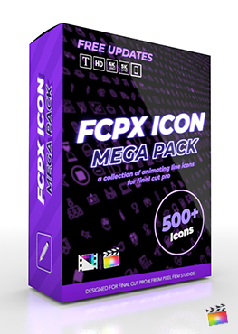 Final Cut Pro X Plugin FCPX Icon Mega Pack from Pixel Film Studios