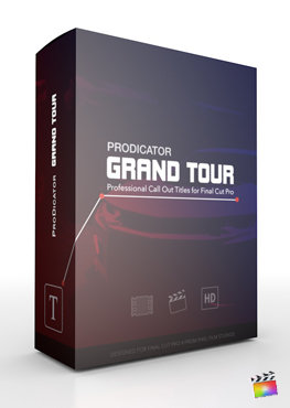 ProDicator Grand Tour - Professional Call Out Titles for Final Cut Pro - Pixel Film Studios