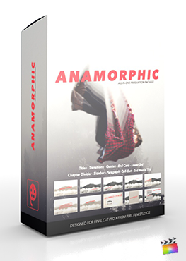 Final Cut Pro X Plugin Anamorphic Production Package from Pixel Film Studios