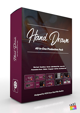 Final Cut Pro X Plugin's Hand Drawn Production Package from Pixel Film Studios