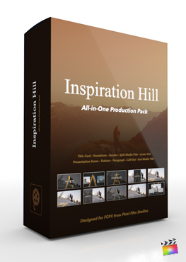 Final Cut Pro X Plugin's Inspiration Hill Production Package from Pixel Film Studios