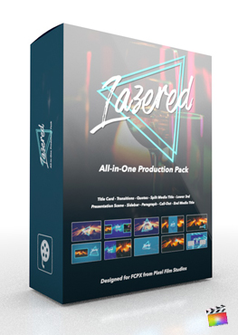 Final Cut Pro X Plugin Lazered Production Package from Pixel Film Studios