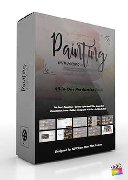 Final Cut Pro X Plugin's Painting With Colors Production Package from Pixel Film Studios