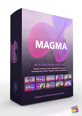 Final Cut Pro X Plugin Magma Production Package from Pixel Film Studios