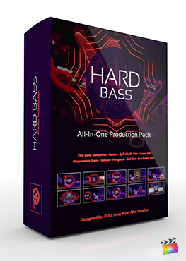 Final Cut Pro X Plugin's Hard Bass Production Package from Pixel Film Studios