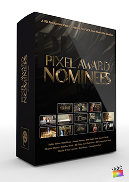 Final Cut Pro X Plugin Pixel Award Nominees 3D Production Package from Pixel Film Studios