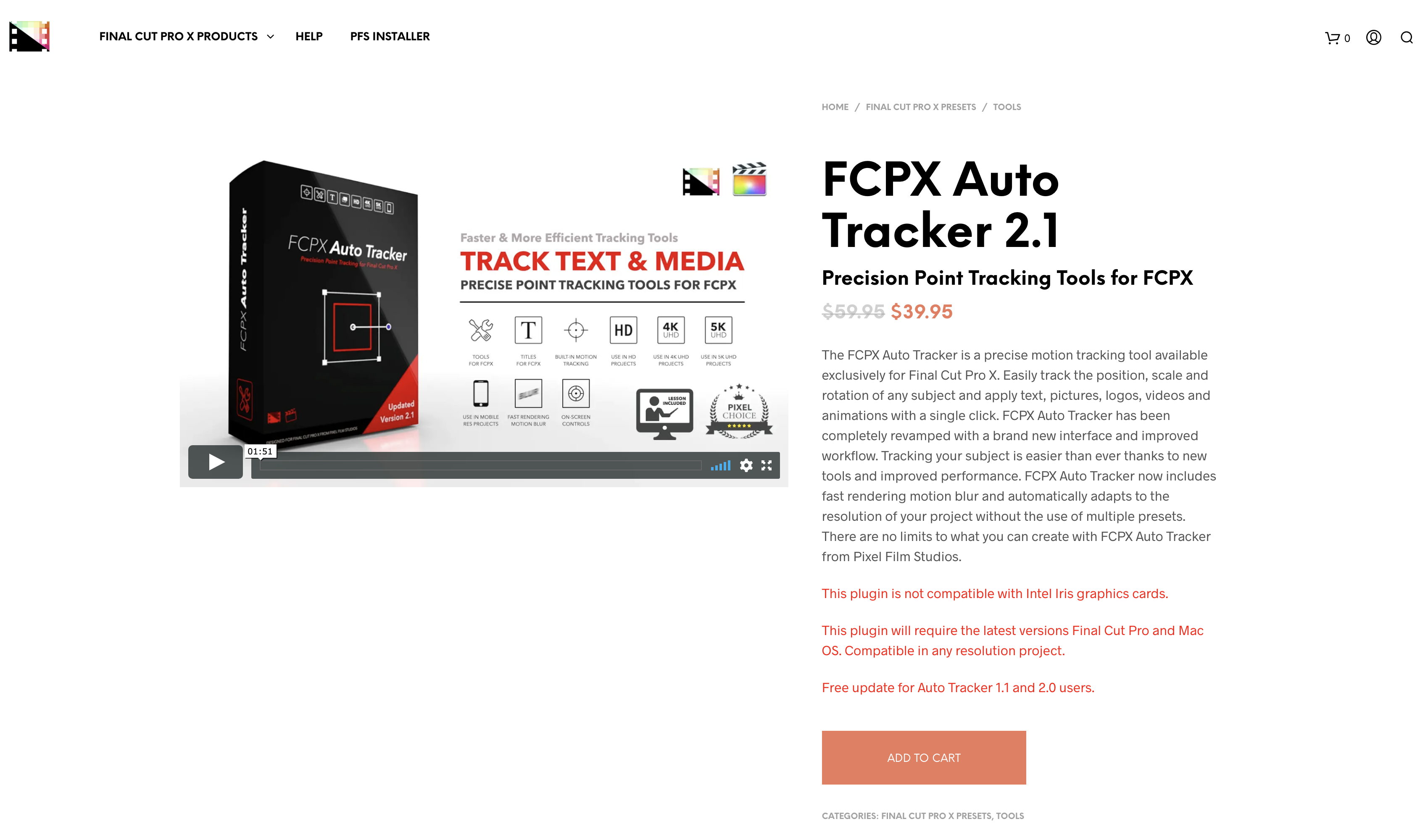 FCPX Auto Tracker 2.1 screenshot