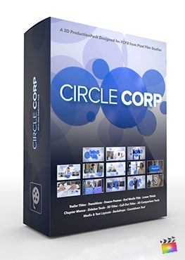 Final Cut Pro X Plugin Circle Corp 3D Production Package from Pixel Film Studios