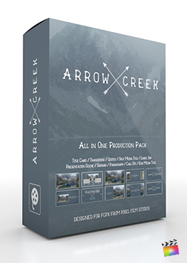 Final Cut Pro X Plugin Arrow Creek from Pixel Film Studios