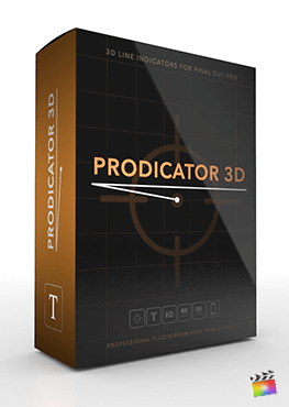 Final Cut Pro X Plugin ProDicator 3D from Pixel Film Studios