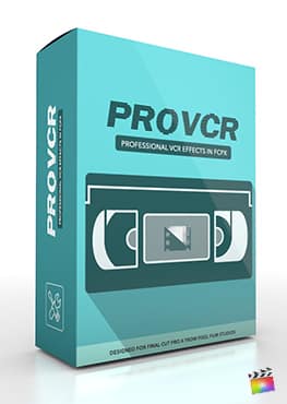 Final Cut Pro X Plugin ProVCR from Pixel Film Studios