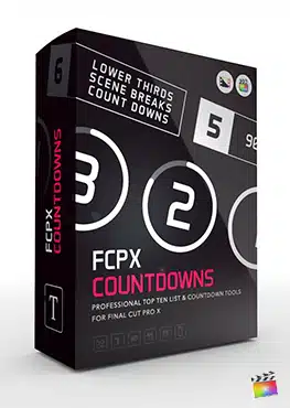 FCPX Countdowns for Final Cut Pro