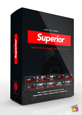 Pixel Film Studios presents Superior Production Package for Final Cut Pro