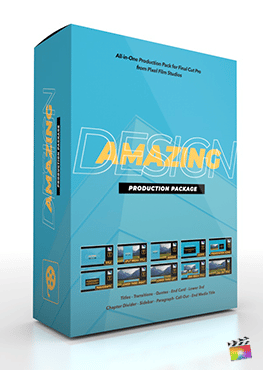 Pixel Film Studios presents Amazing Design Production Package for Final Cut Pro
