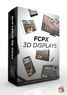 FCPX 3D Displays for Final Cut Pro