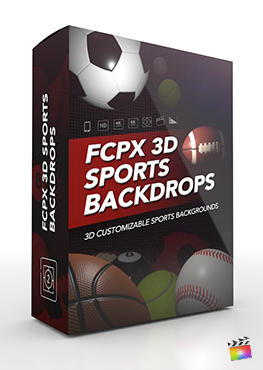 FCPX 3D Sports Backdrops for Final Cut Pro