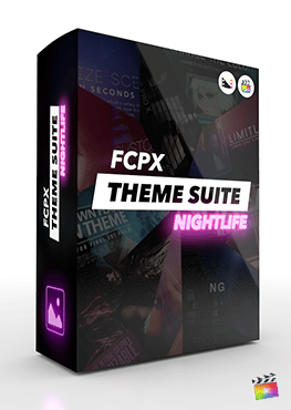 FCPX Theme Suite Nightlife for FCP