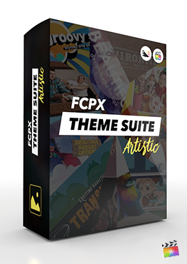 FCPX Theme Suite Artistic from Pixel Film Studios