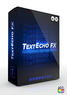 TextEcho FX - Professional Text Trail Effects for Final Cut Pro