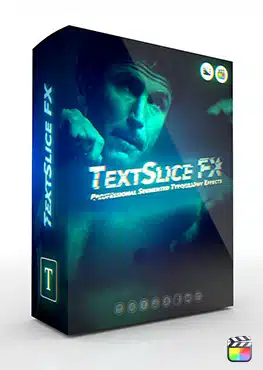 TextSlice FX - Professional Segmented Typography Effects for Final Cut Pro