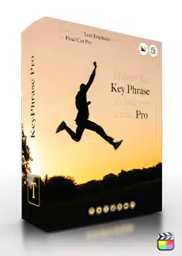 KeyPhrase Pro - Professional Text Emphasis Tools for Final Cut Pro
