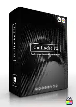 Guilloché FX - Professional Interlaced Pattern Effect for Final Cut Pro