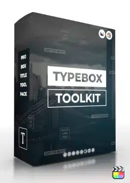 TypeBox Toolkit - Professional Box Title Tools for Final Cut Pro
