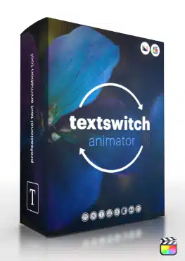 TextSwitch Animator - Professional Text Animation Tools for Final Cut Pro