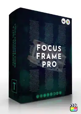 FocusFrame Pro - Professional Text & Media Tools for Final Cut Pro