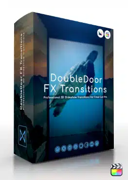 DoubleDoor FX Transitions - Professional 3D Slideshow Transitions for Final Cut Pro