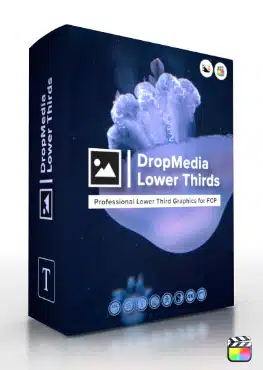 DropMedia Lower Thirds - Professional Lower Third Graphics for Final Cut Pro