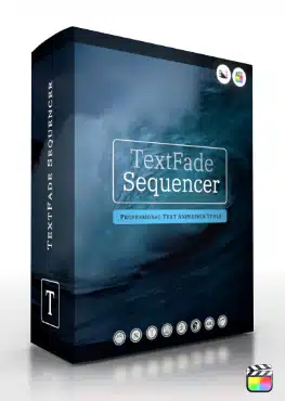 TextFade Sequencer - Professional Text Animation Tools for Final Cut Pro