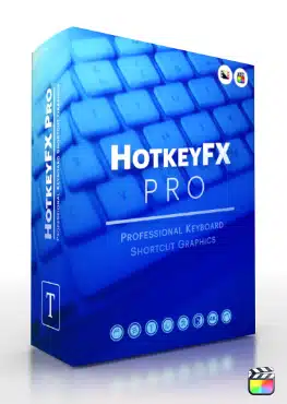 HotkeyFX Pro - Professional Keyboard Shortcut Graphics for Final Cut Pro