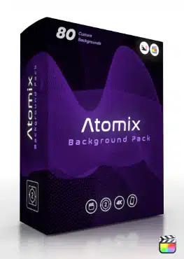 Atomix Background Pack - Professional Particle Backgrounds for Final Cut Pro