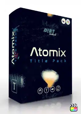Atomix Title Pack - Professional Particle Titles for Final Cut Pro