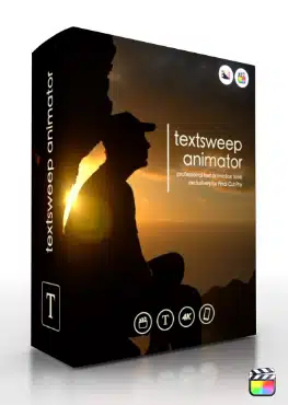 TextSweep Animator - Professional Text Animation Tools for Final Cut Pro